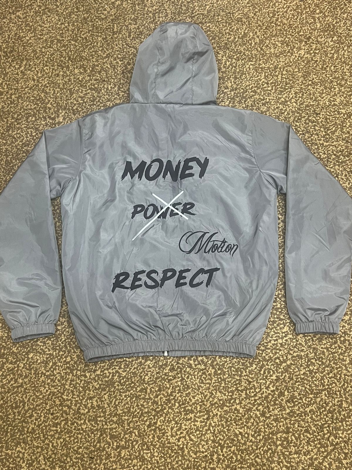 Money-Motion-Respect Windbreaker Hoodies