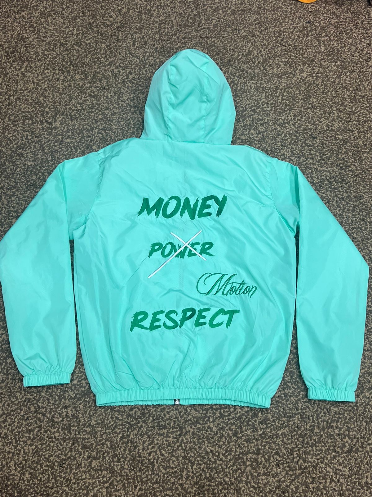 Money-Motion-Respect Windbreaker Hoodies