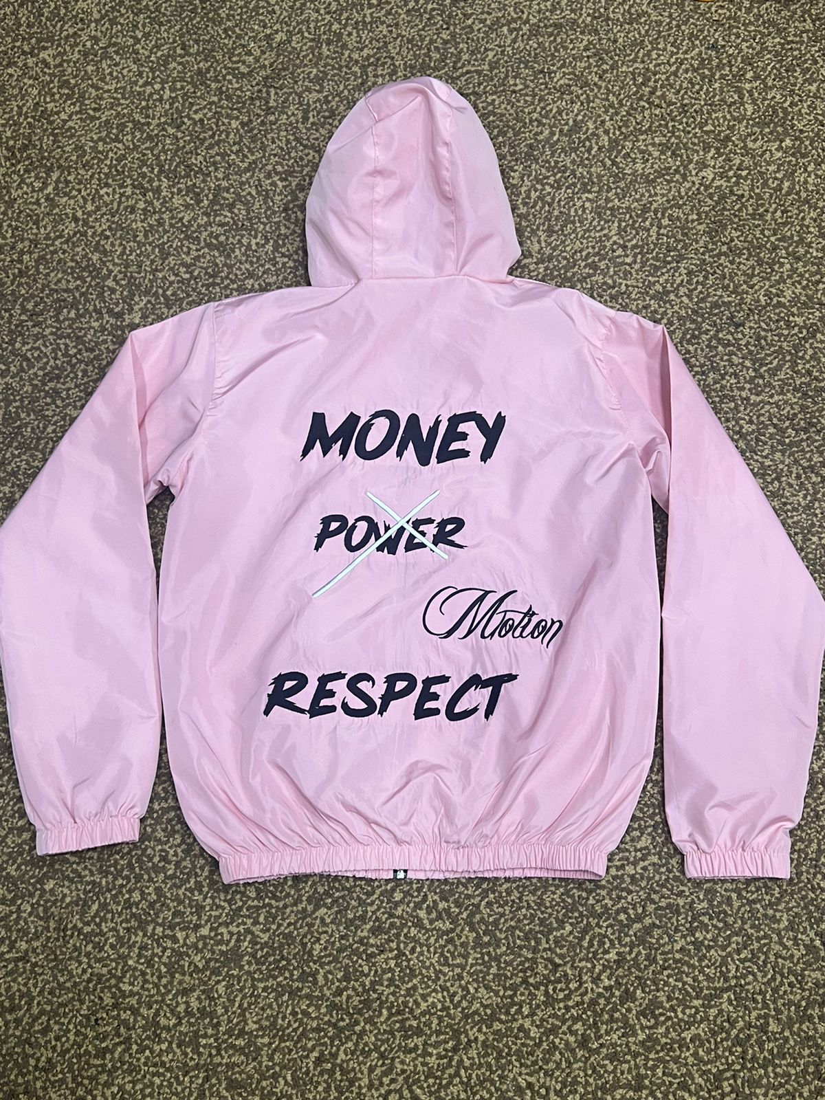 Money-Motion-Respect Windbreaker Hoodies