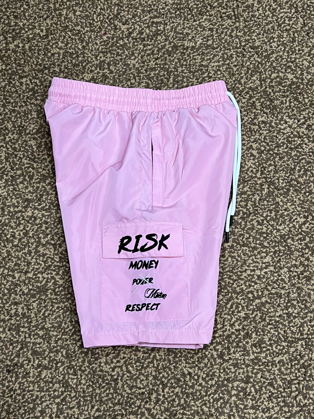 Money-Motion-Respect Windbreaker Shorts