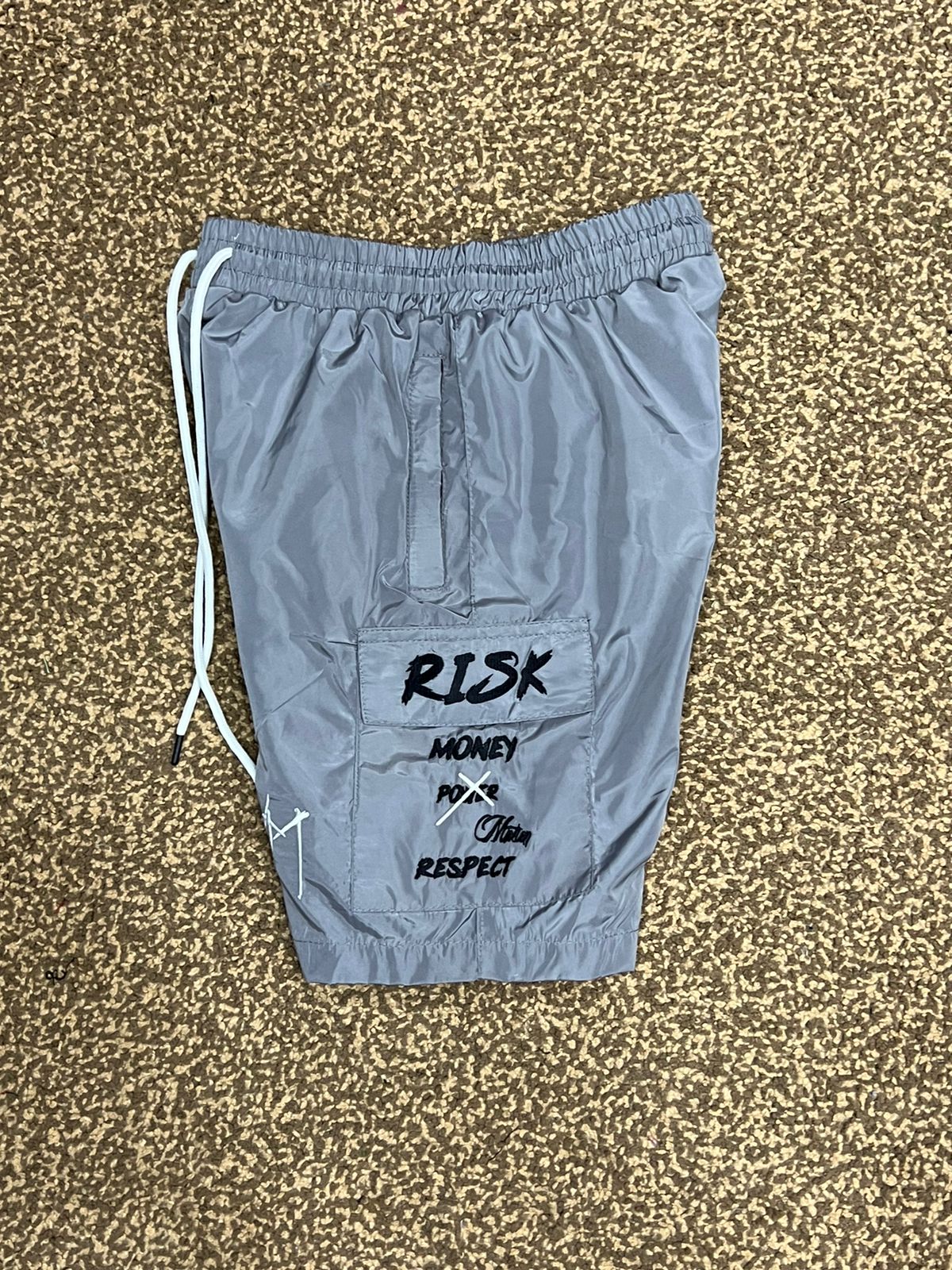 Money-Motion-Respect Windbreaker Shorts