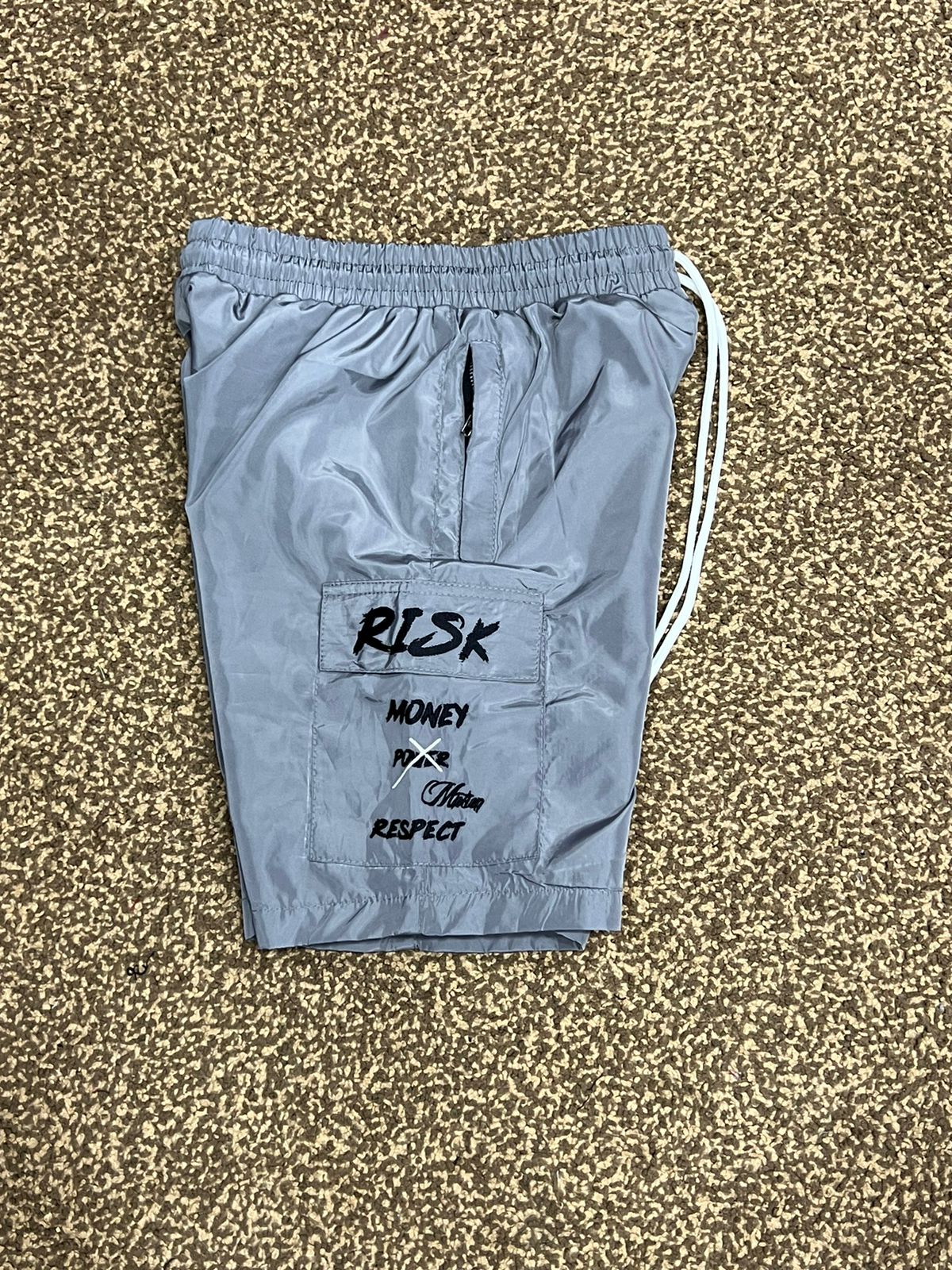 Money-Motion-Respect Windbreaker Shorts